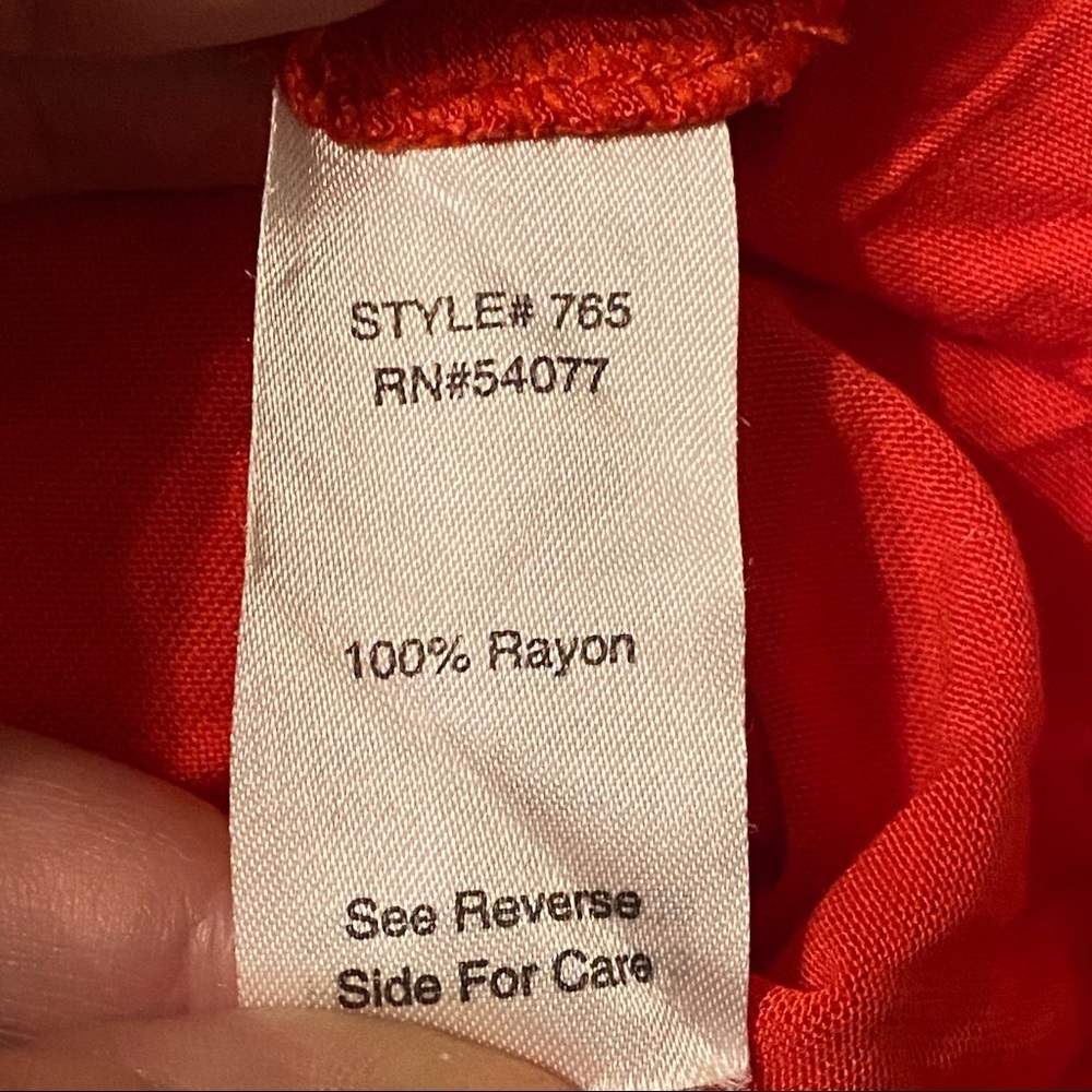 CAbi Lovely‎ Day #765 Red Lobster Top size small - Picture 6 of 7